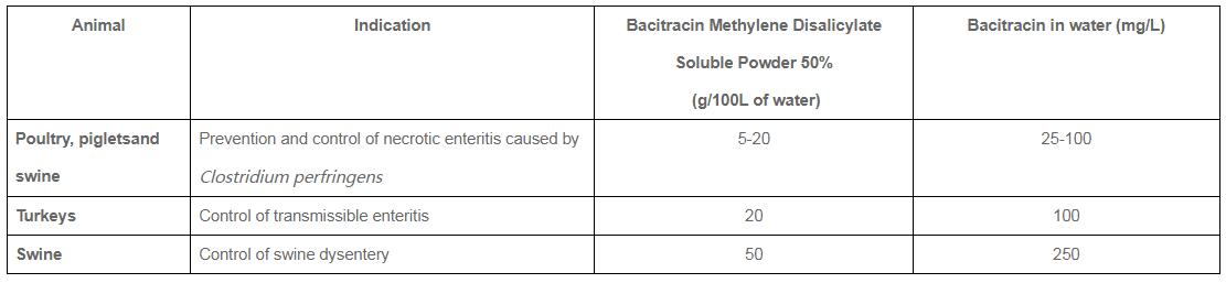 Bacitracin Methylene Disalicylate 50%