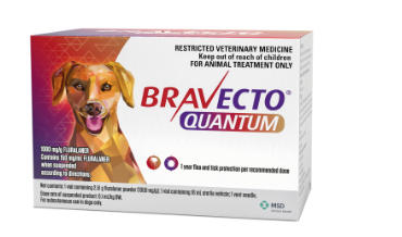 FDA approves fluralaner suspension as first long-acting flea and tick treatment for dogs